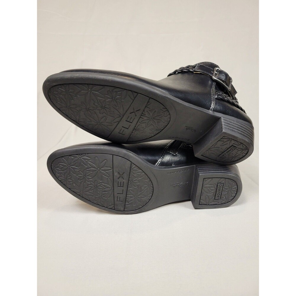 LifeStride Womens Adriana Ankle Bootie Size 9.5M Black Dress Shoes Comfortable - Picture 7 of 10